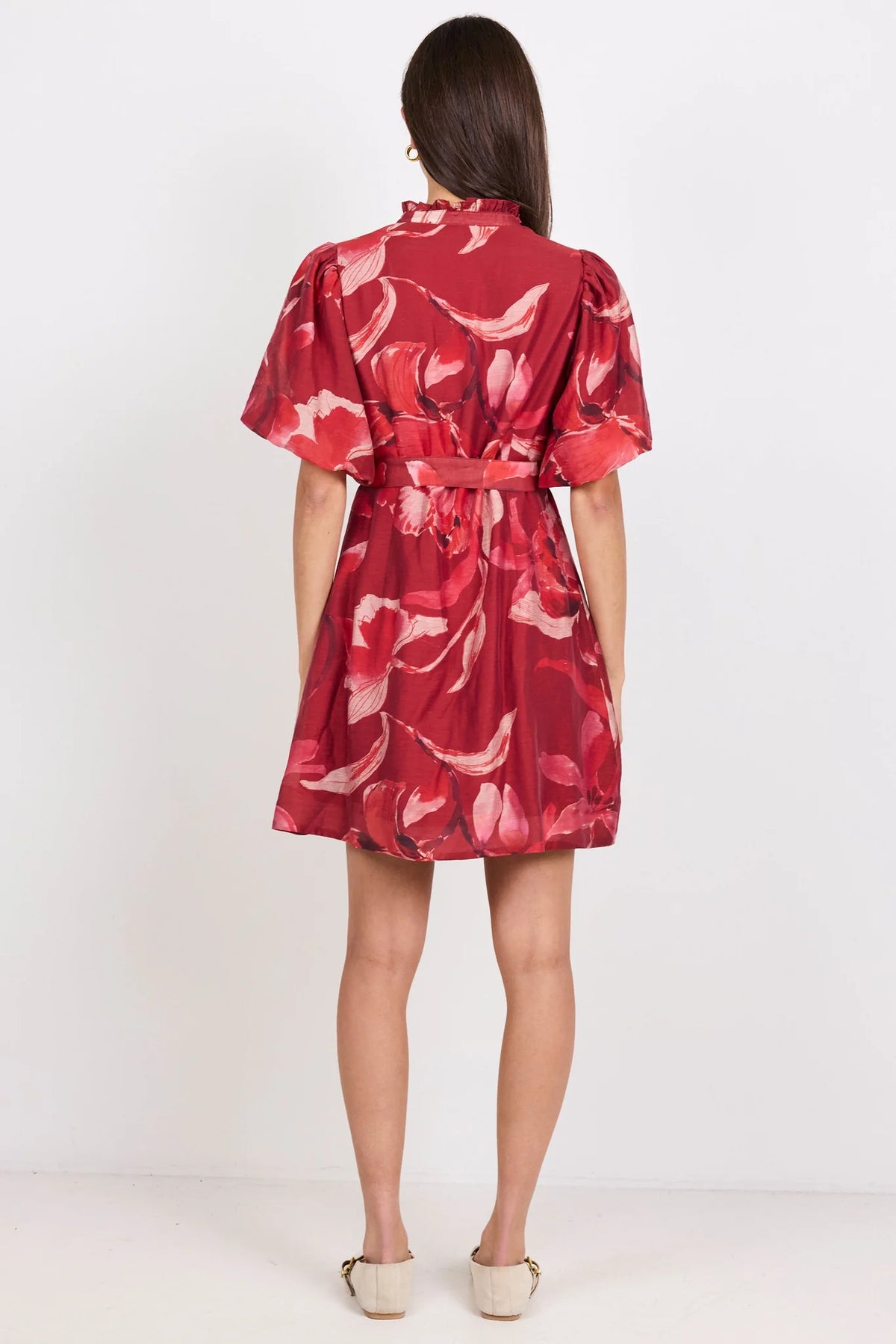 Delphi Belted Mini Dress - Salt & Sand Clothing