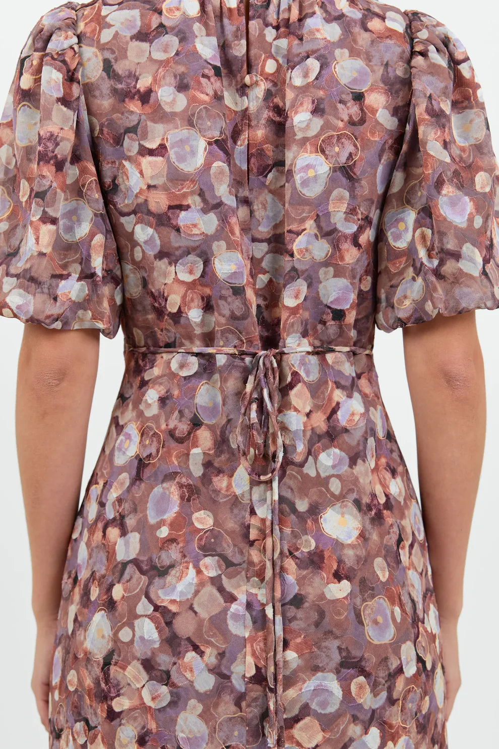 Exquisite Puff Sleeve Midi Dress - Salt & Sand Clothing