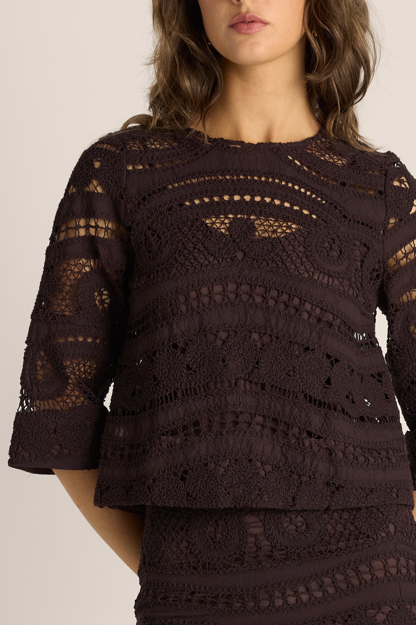 Gaia Lace Top
