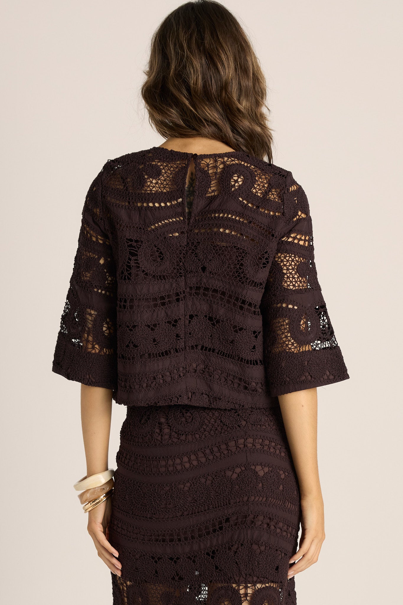 Gaia Lace Top