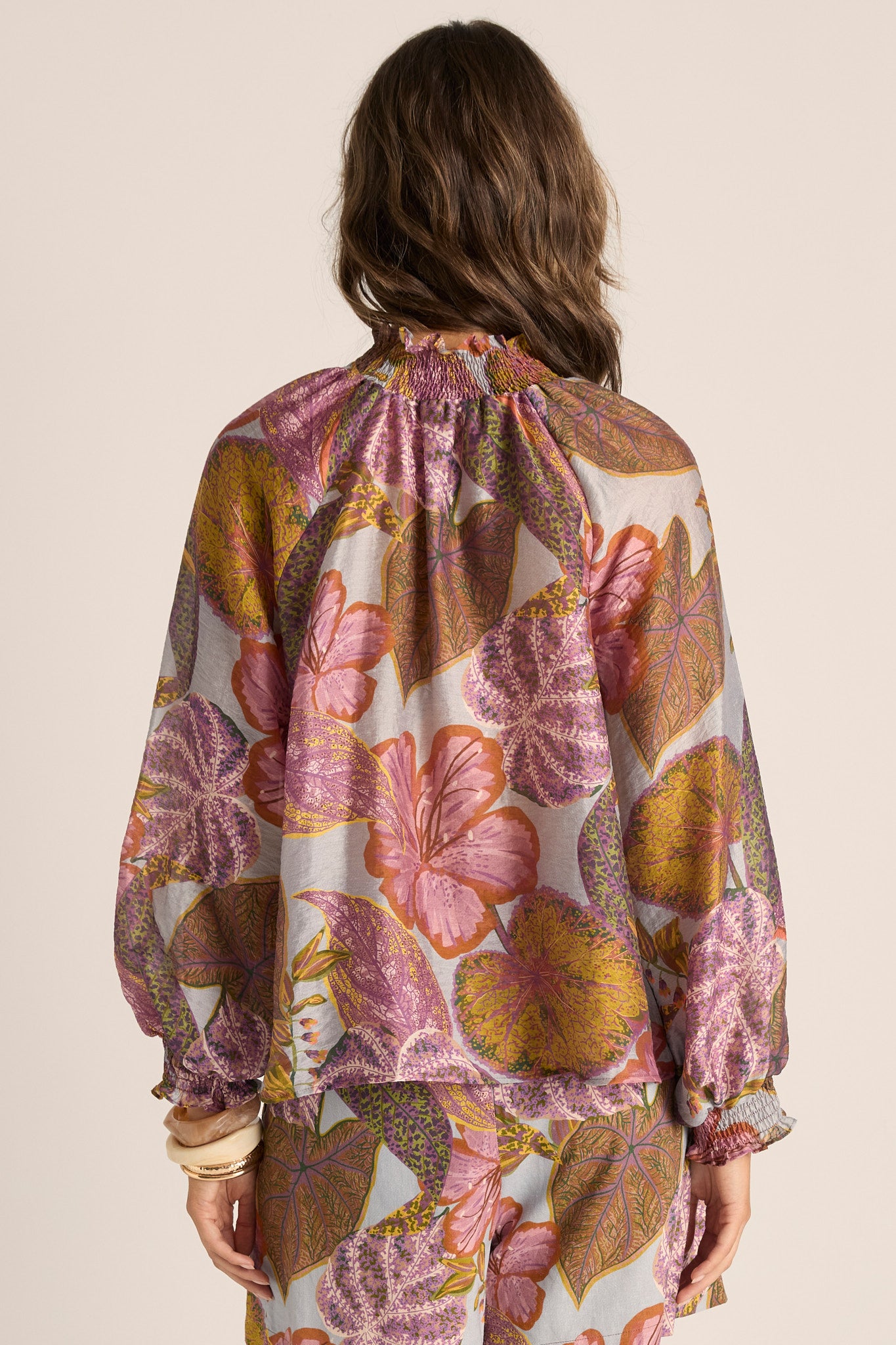Daria Shirred Blouse
