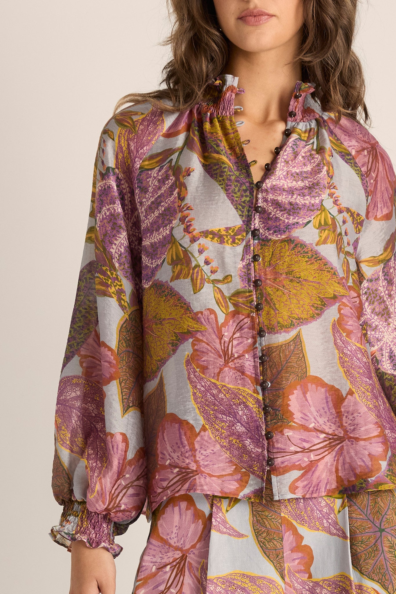 Daria Shirred Blouse