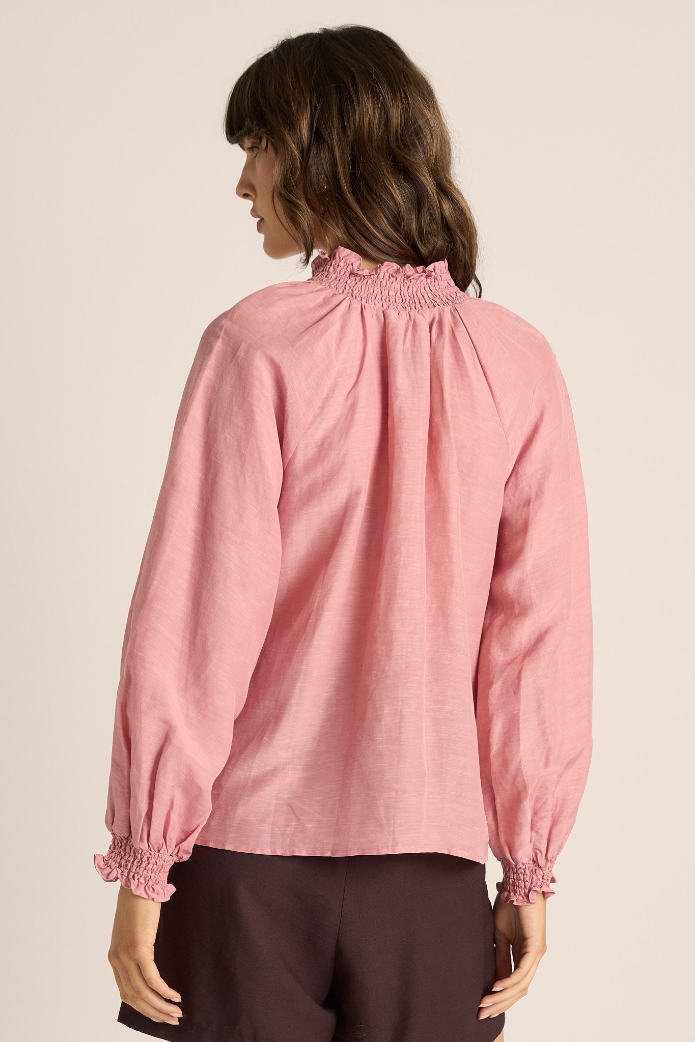 Lani Shirred Blouse