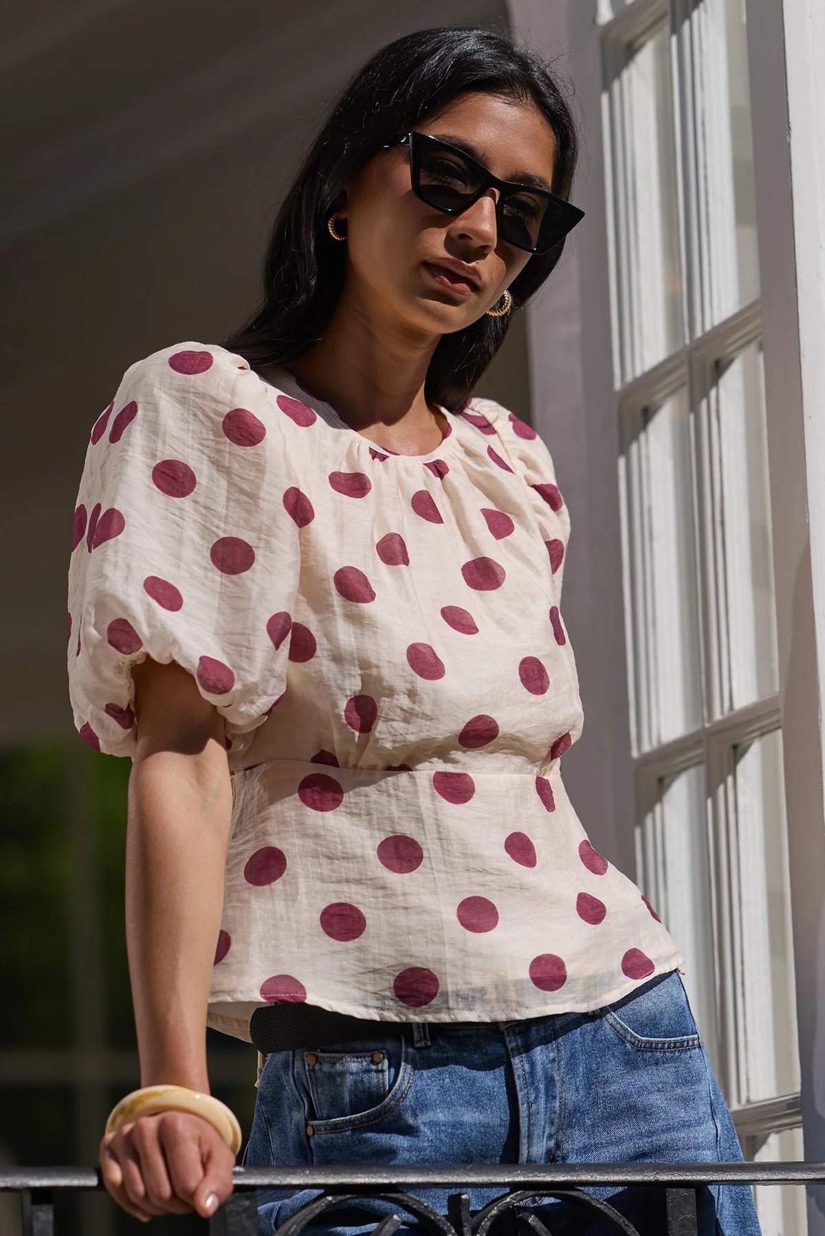 Finali Puff Short Sleeve Top - Salt & Sand Clothing