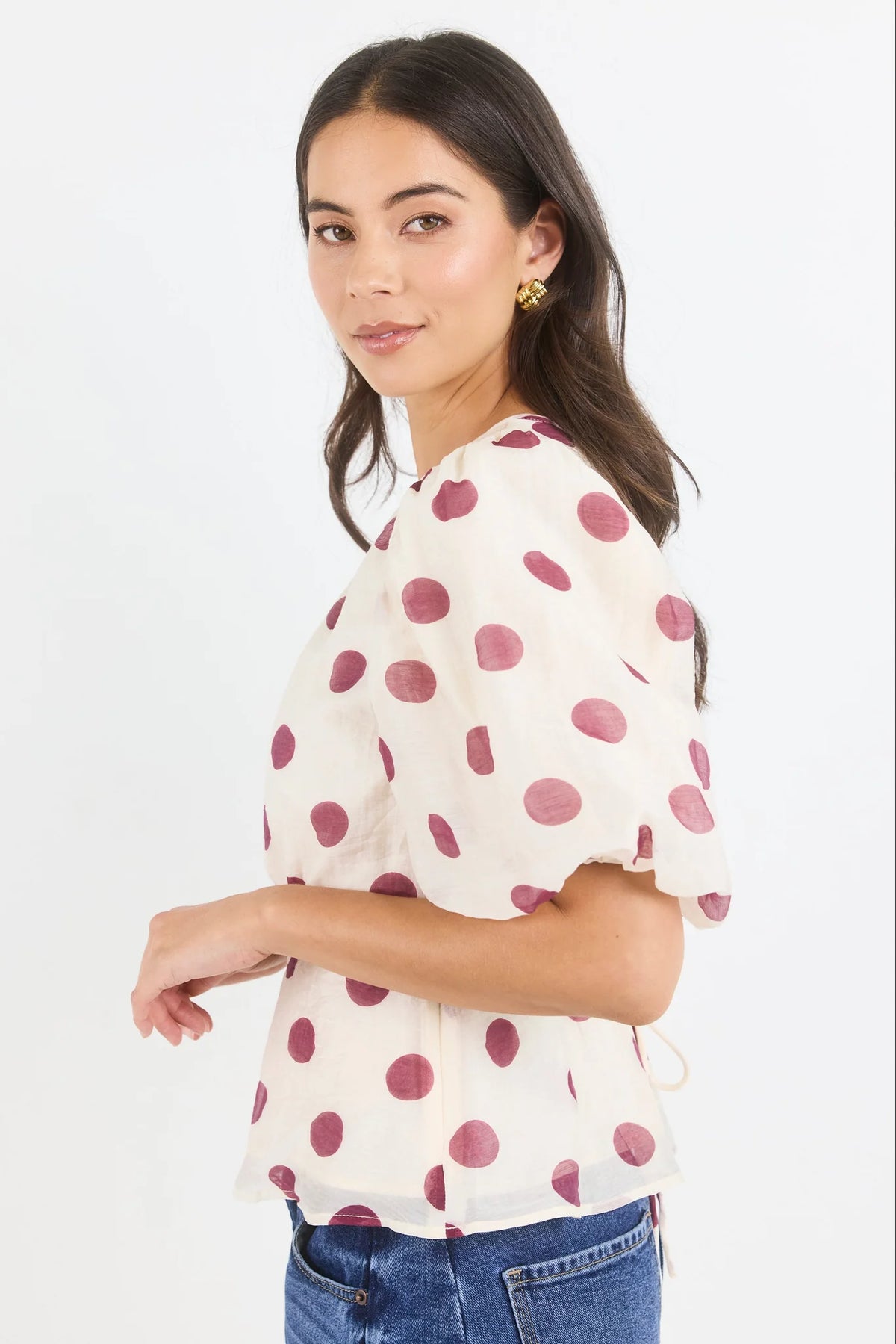 Finali Puff Short Sleeve Top - Salt & Sand Clothing