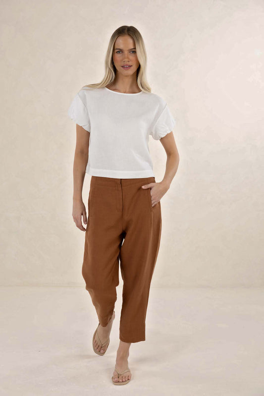 Huxe Linen Pant - Salt & Sand Clothing