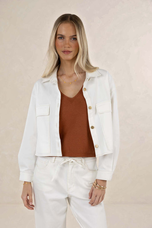 Ivy Denim Jacket - Salt & Sand Clothing