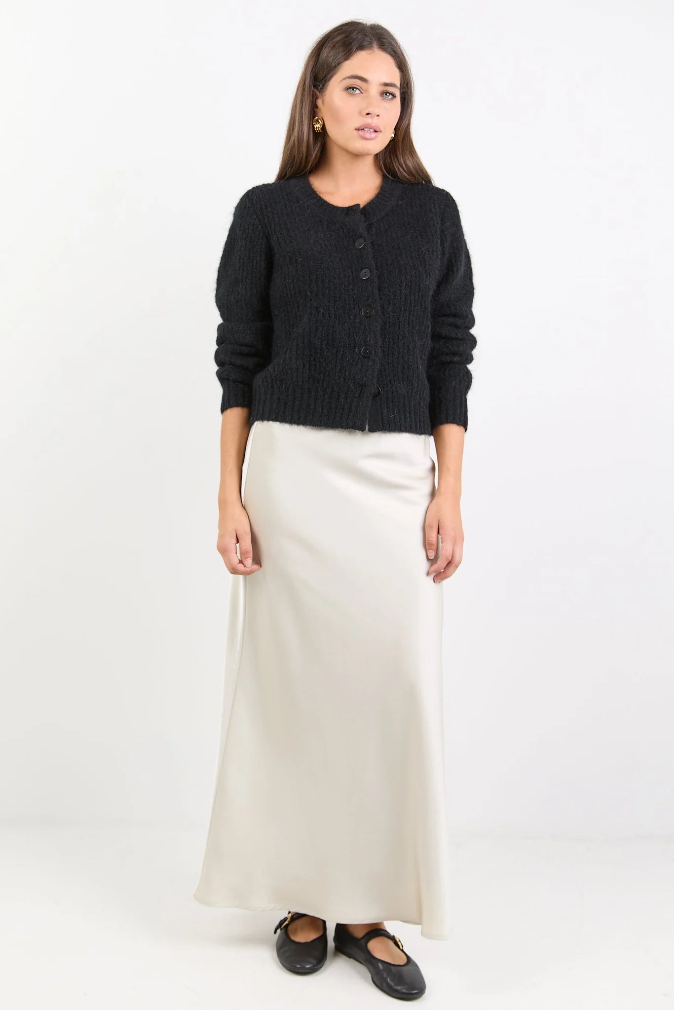 Prodigy Satin Bias Maxi Skirt - Salt & Sand Clothing