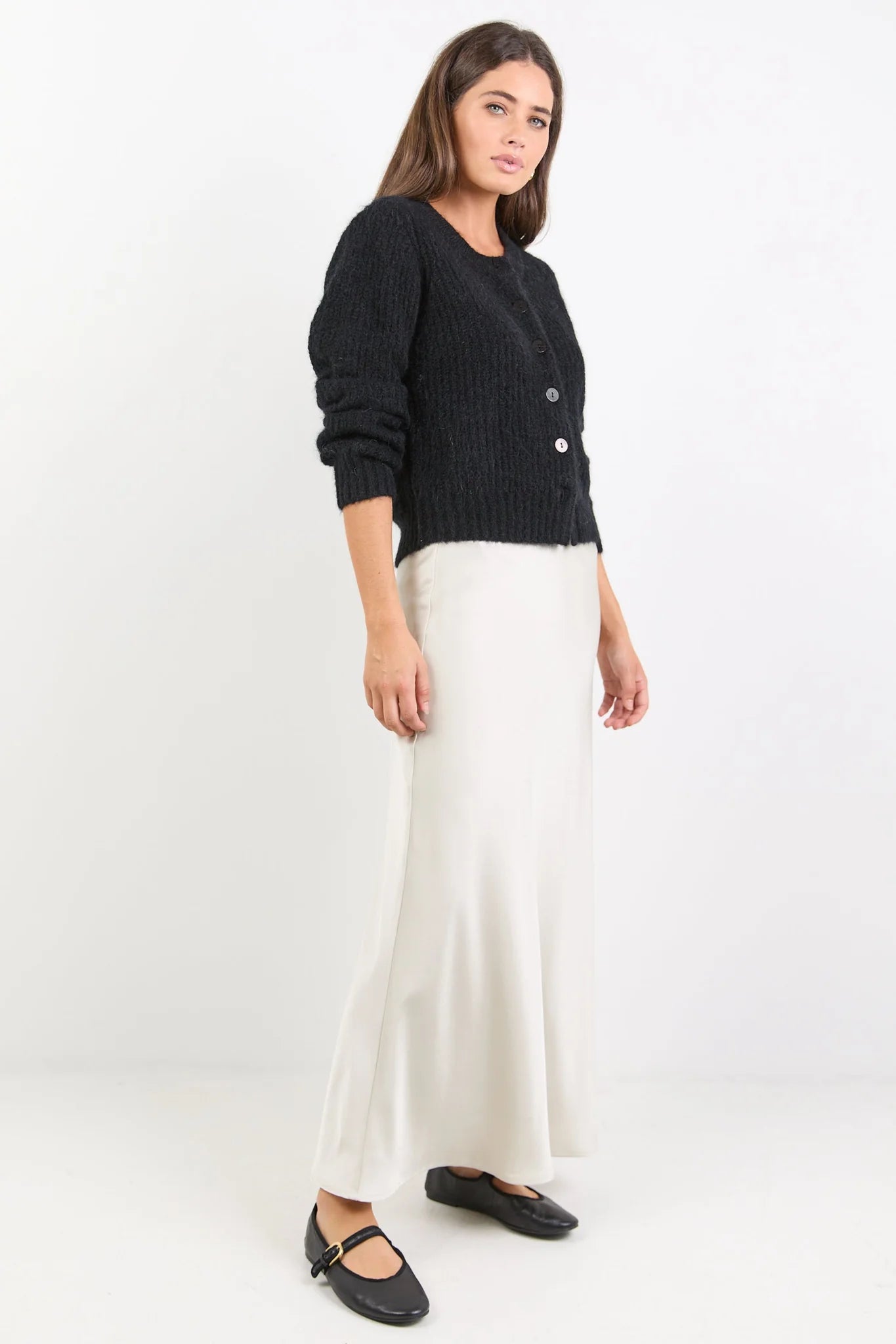 Prodigy Satin Bias Maxi Skirt - Salt & Sand Clothing