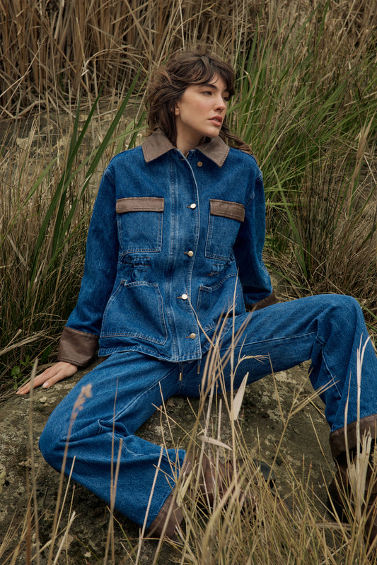 Niamh Denim Jacket - Salt & Sand Clothing