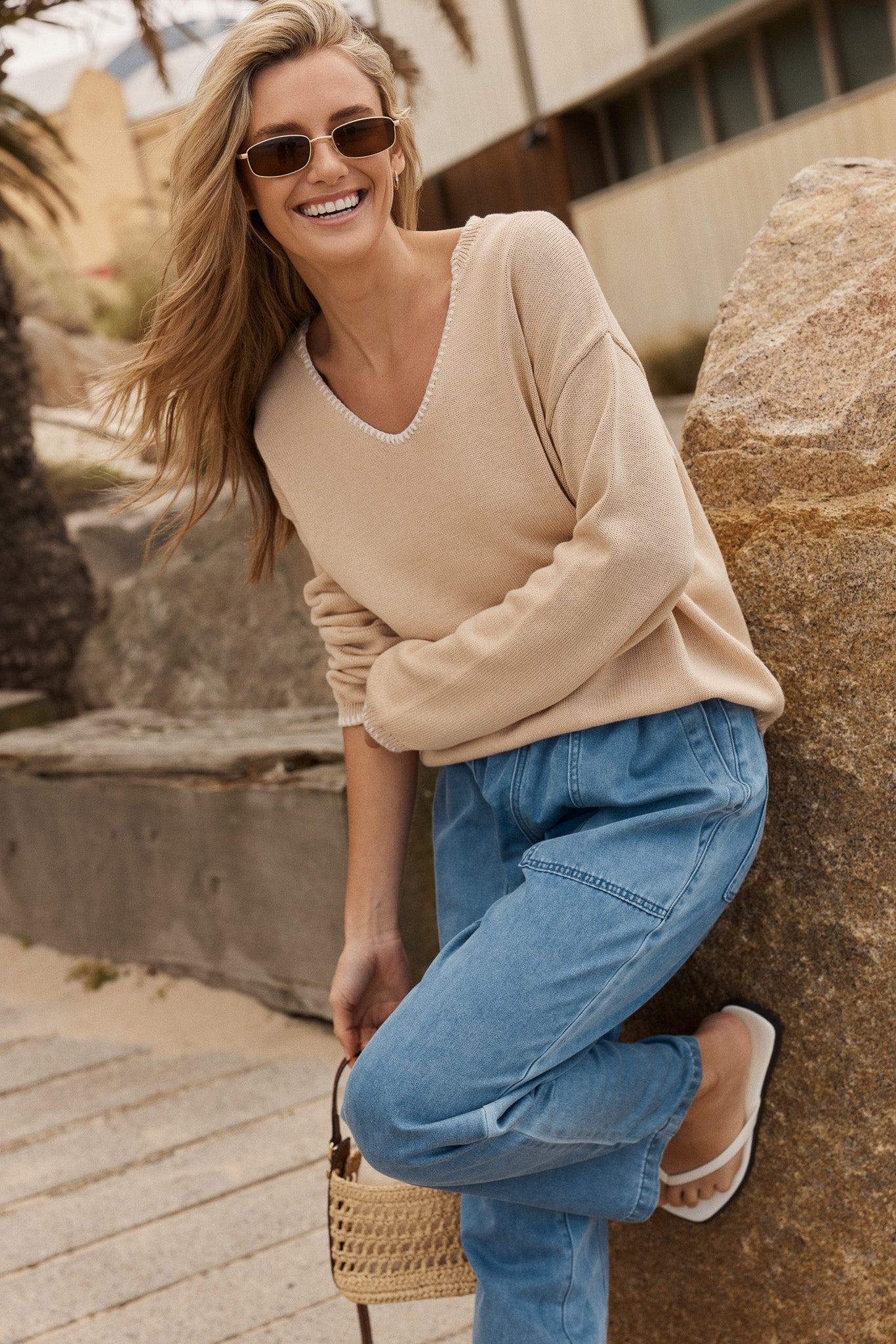Ascot Stitch Sweater