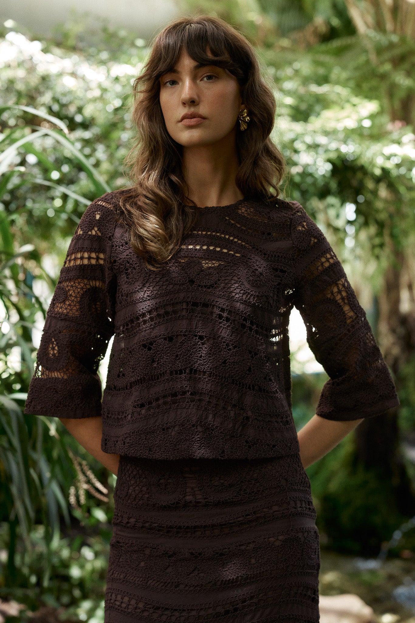 Gaia Lace Top
