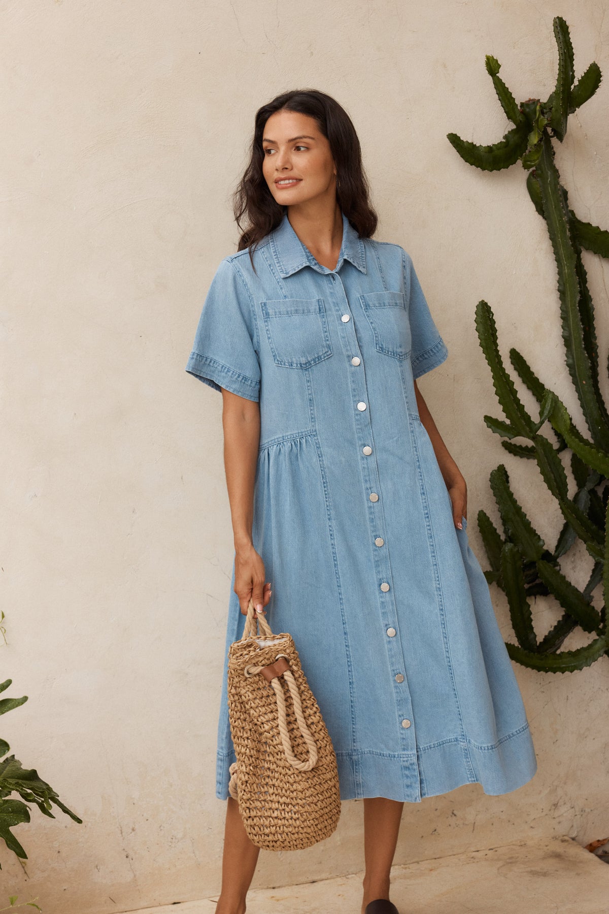 Willow Denim Dress