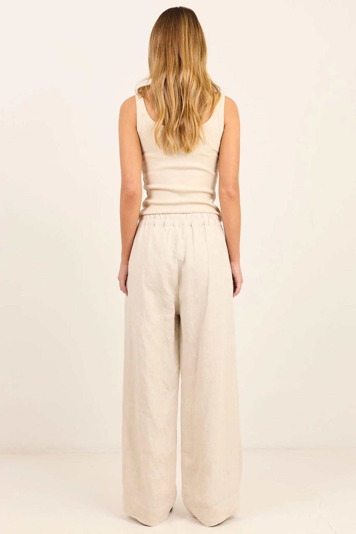 Curator Pleat Front Wide Leg Pants - Salt & Sand Clothing