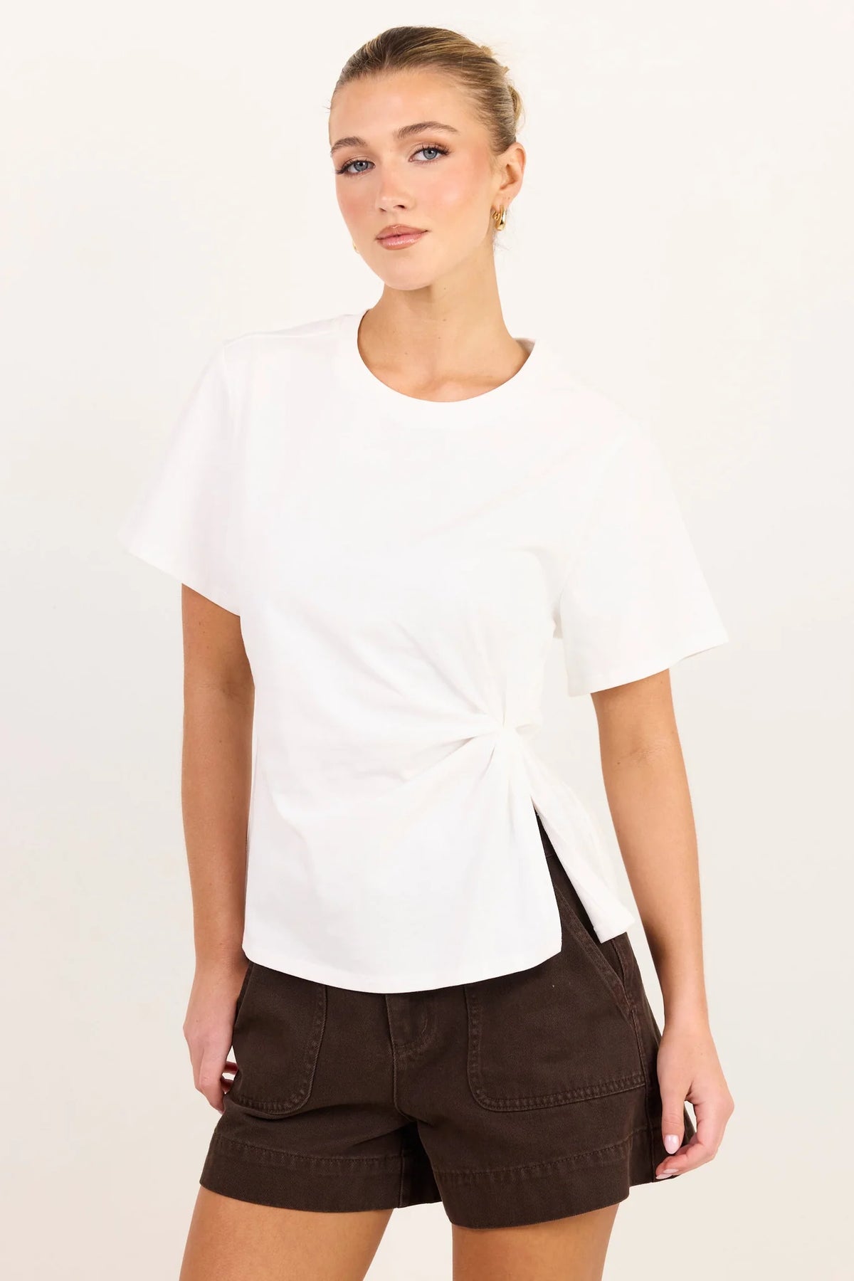 Rupture Split Detail Tee