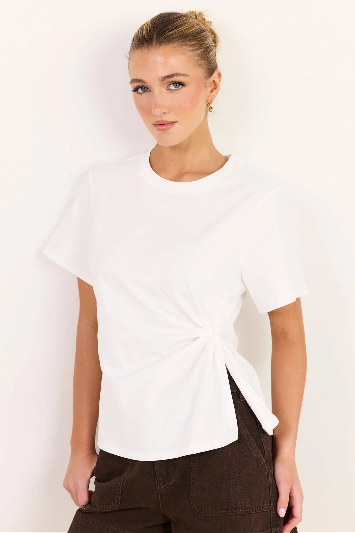 Rupture Split Detail Tee