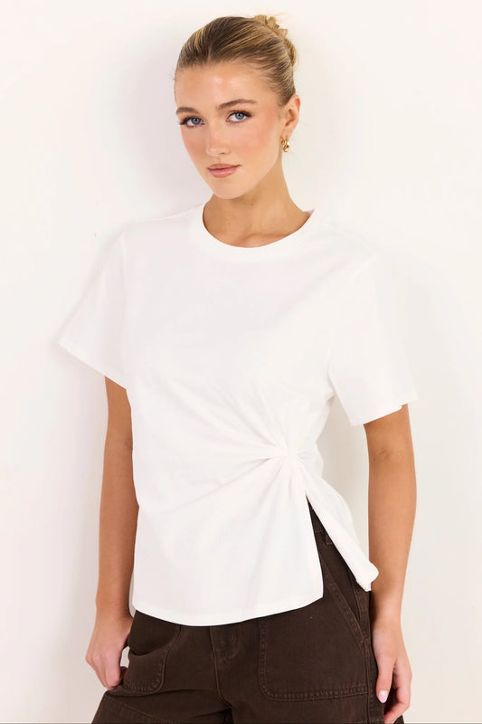 Rupture Split Detail Tee