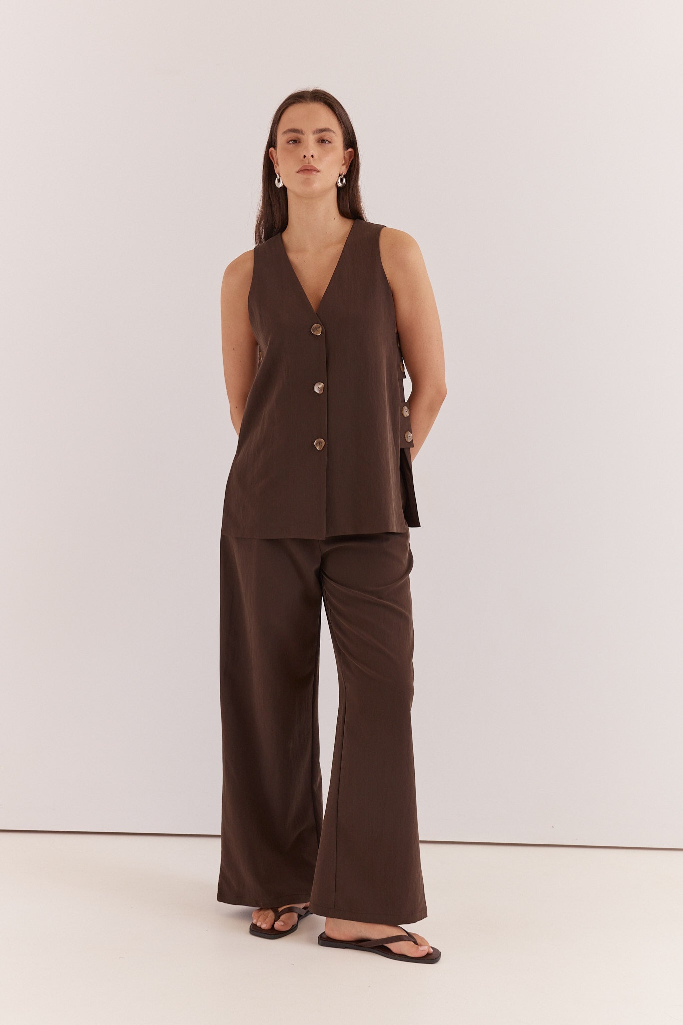 Natalie Wide Leg Trouser