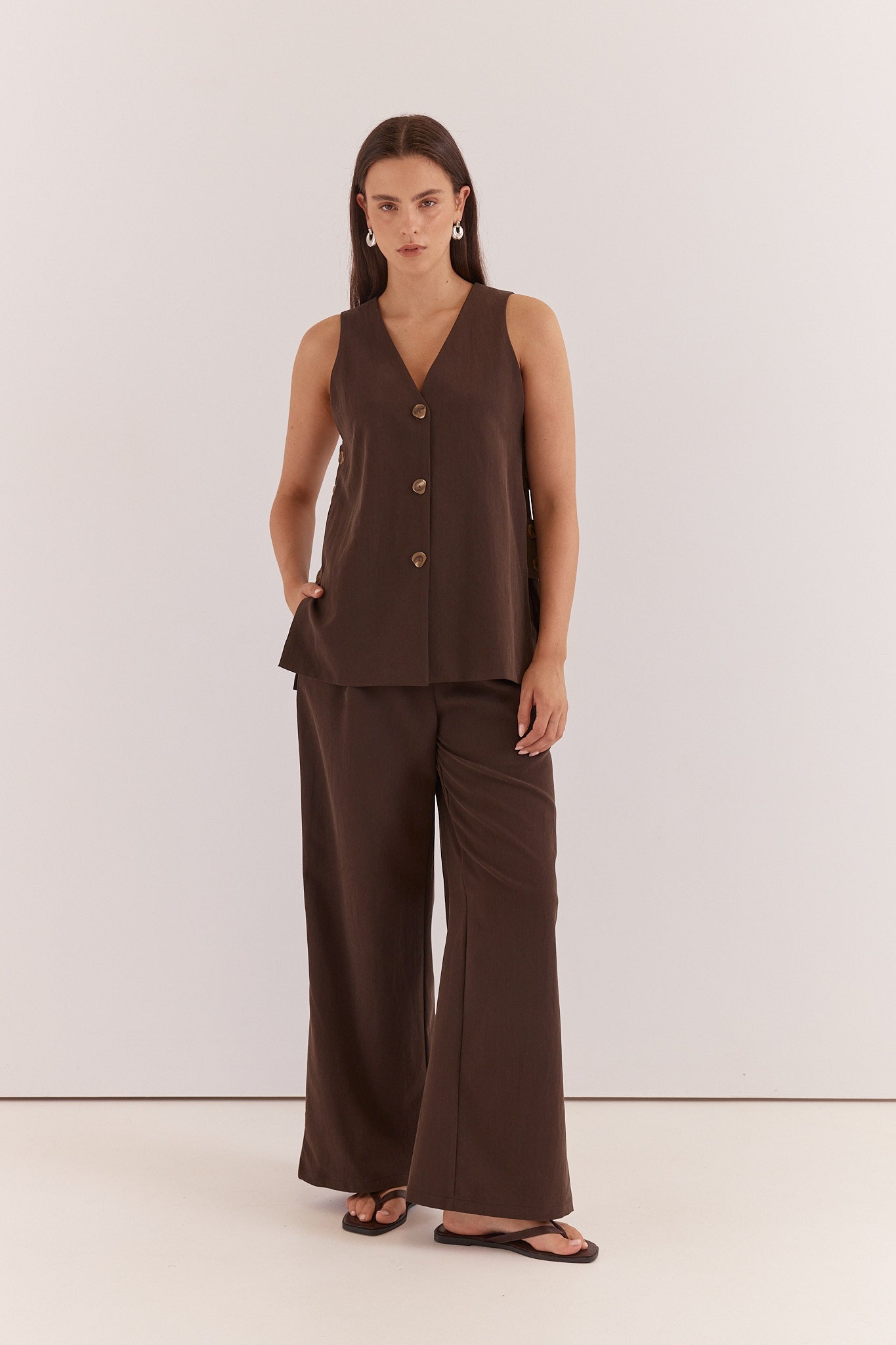 Nevra Side Panel Vest