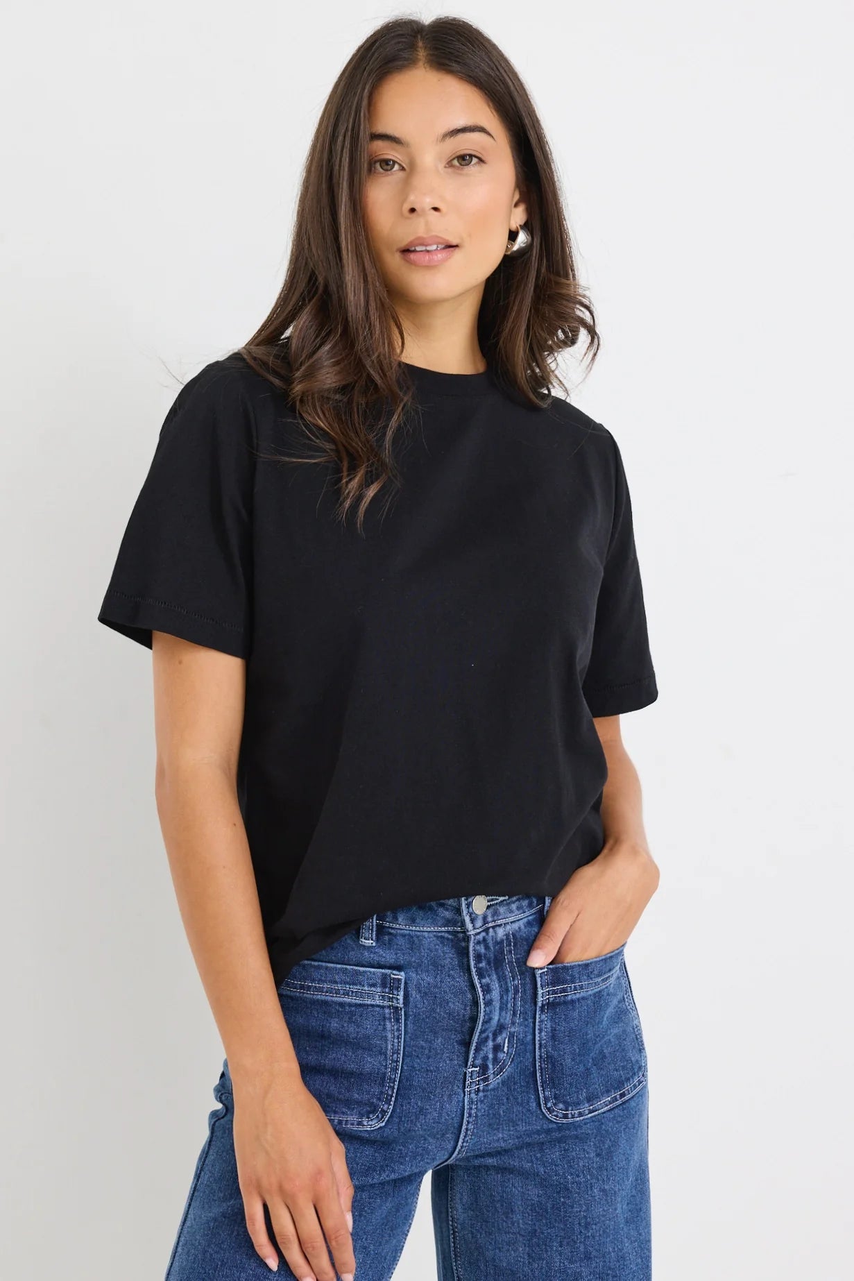 Street Crew Neck Short Sleeved Boxy SS Tee