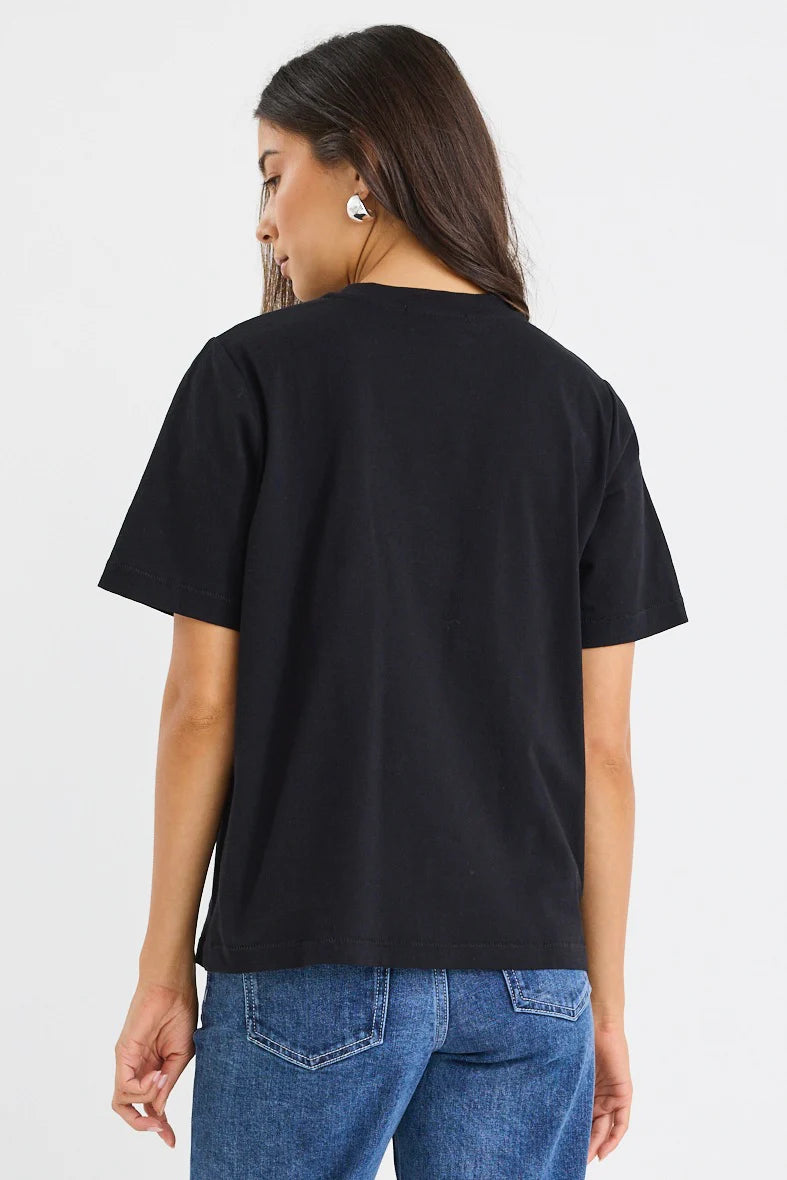 Street Crew Neck Short Sleeved Boxy SS Tee