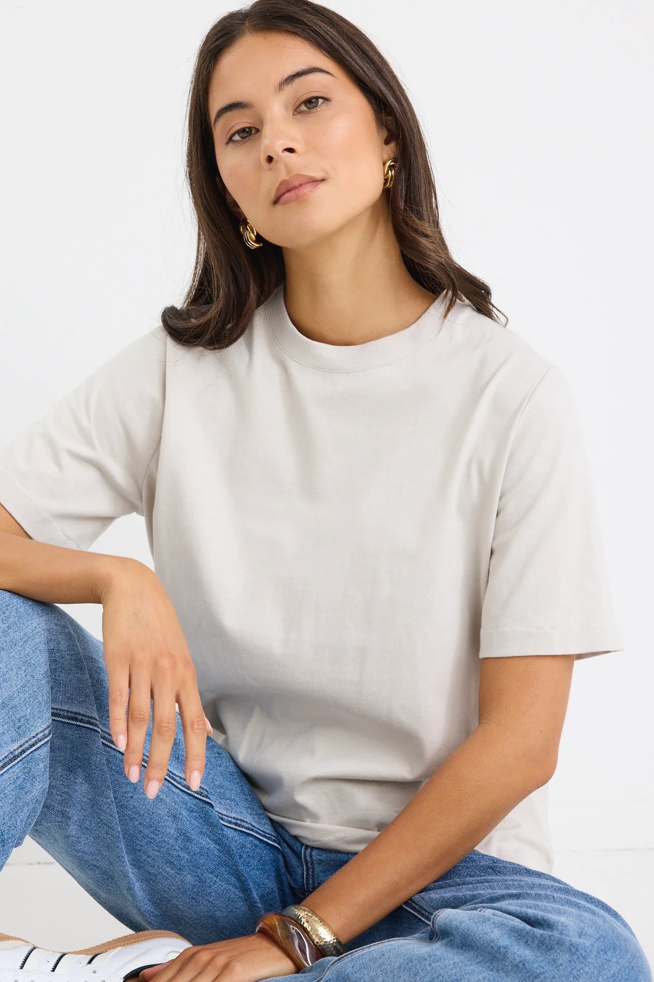 Street Crew Neck Short Sleeved Boxy SS Tee