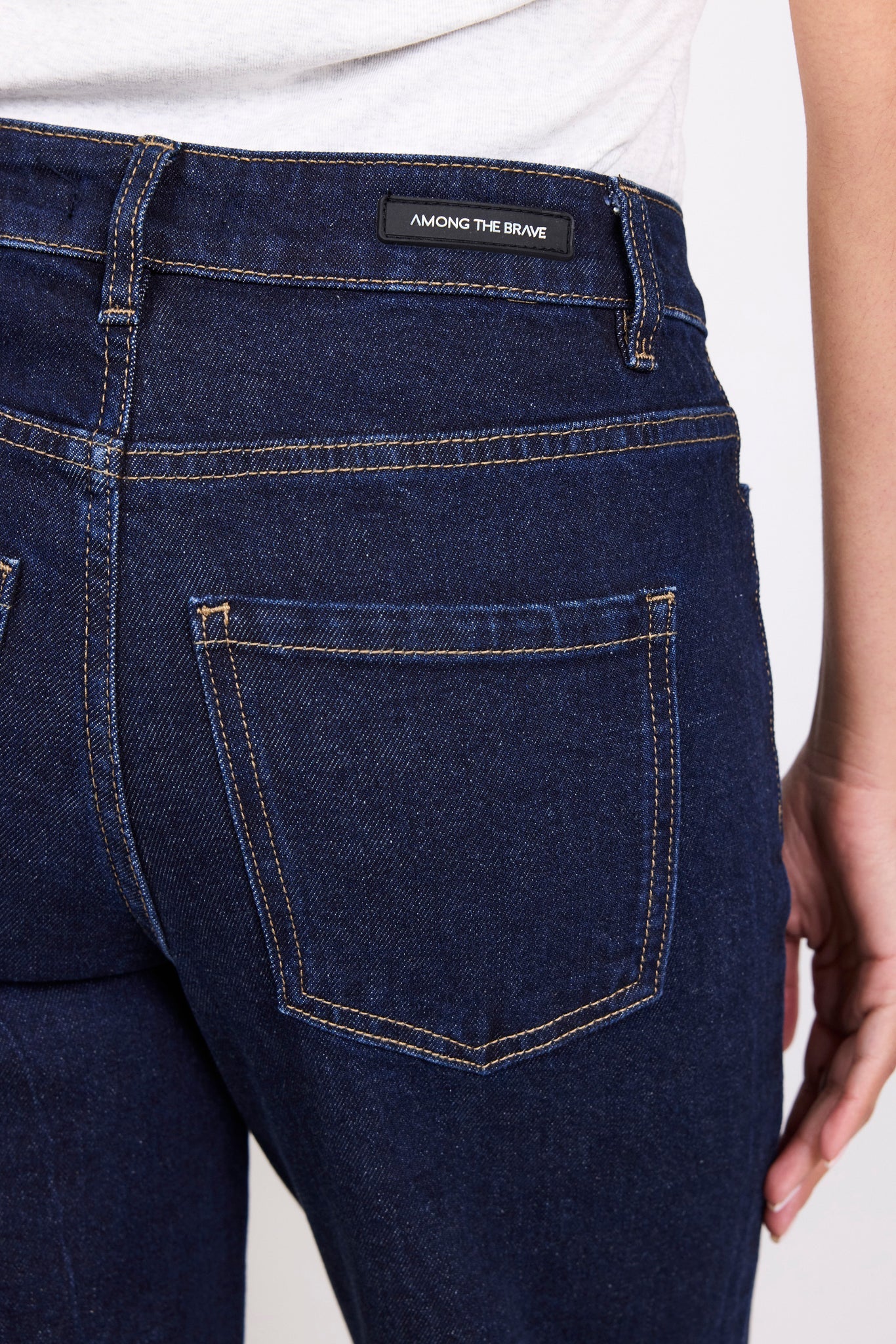 Zoey PETITE High Rise Wide Leg Pocket Jean