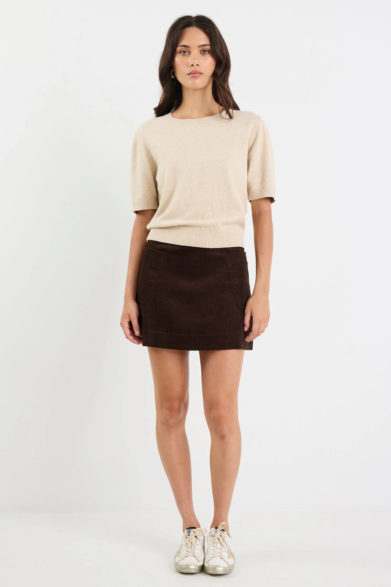 Valid Cord Mini Skirt - Salt & Sand Clothing