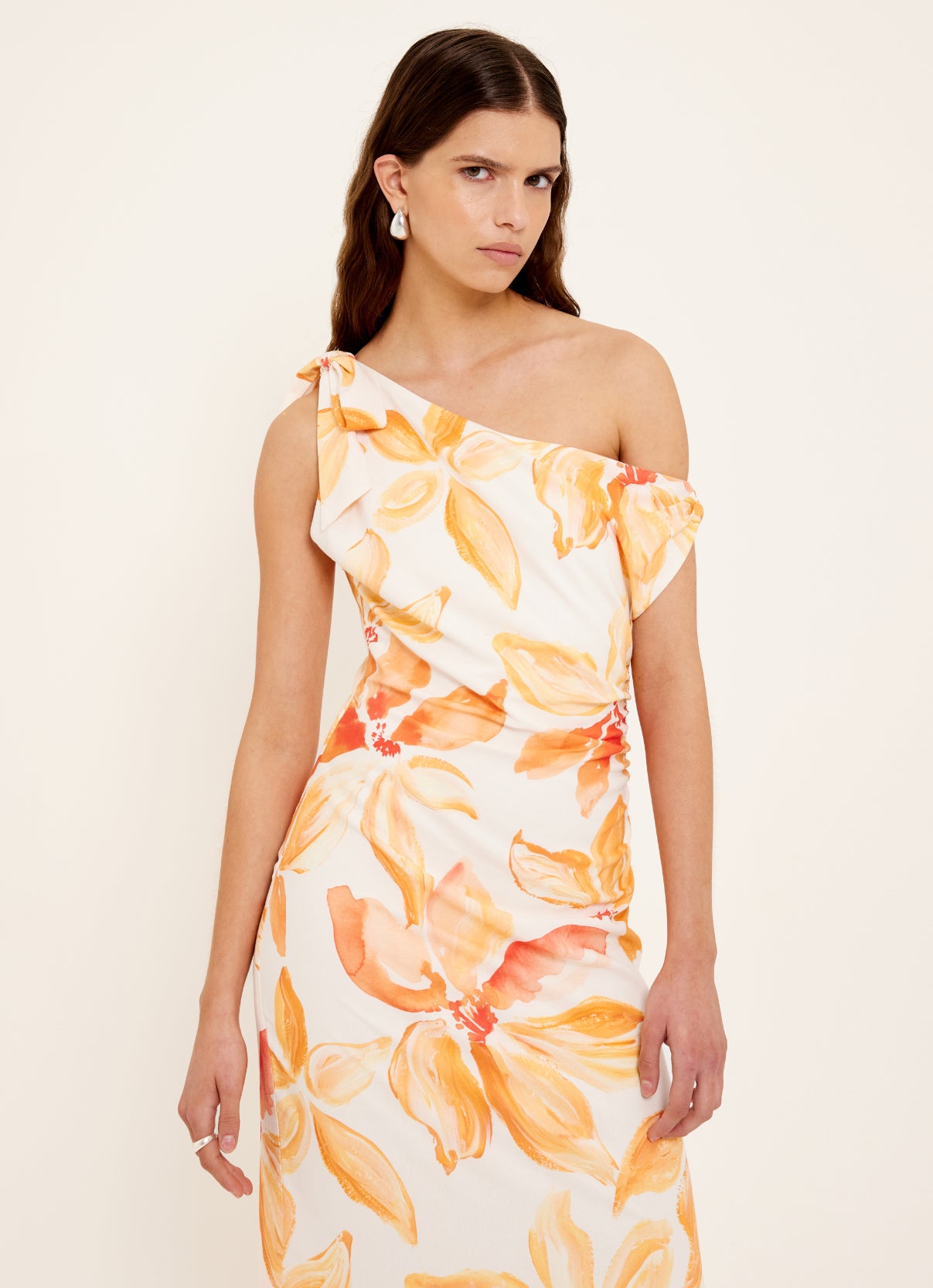 Solana Asym Midi Dress - Salt & Sand Clothing