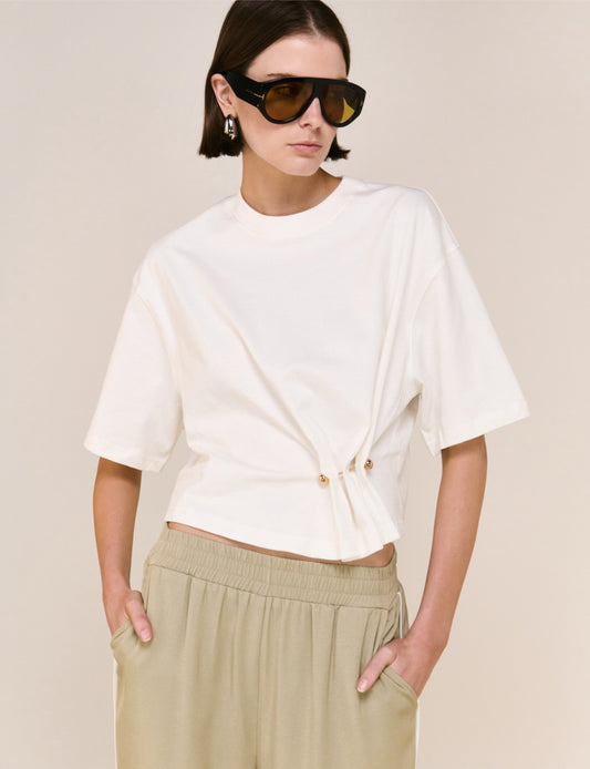 Lune Crop Tee - Salt & Sand Clothing