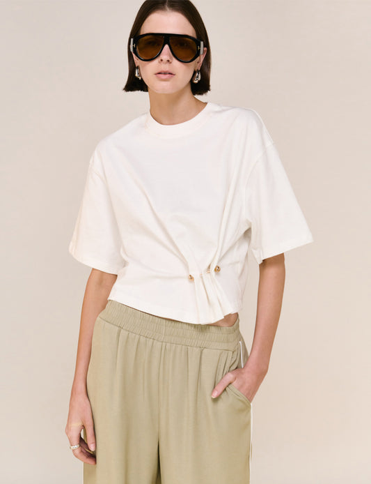 Lune Crop Tee - Salt & Sand Clothing