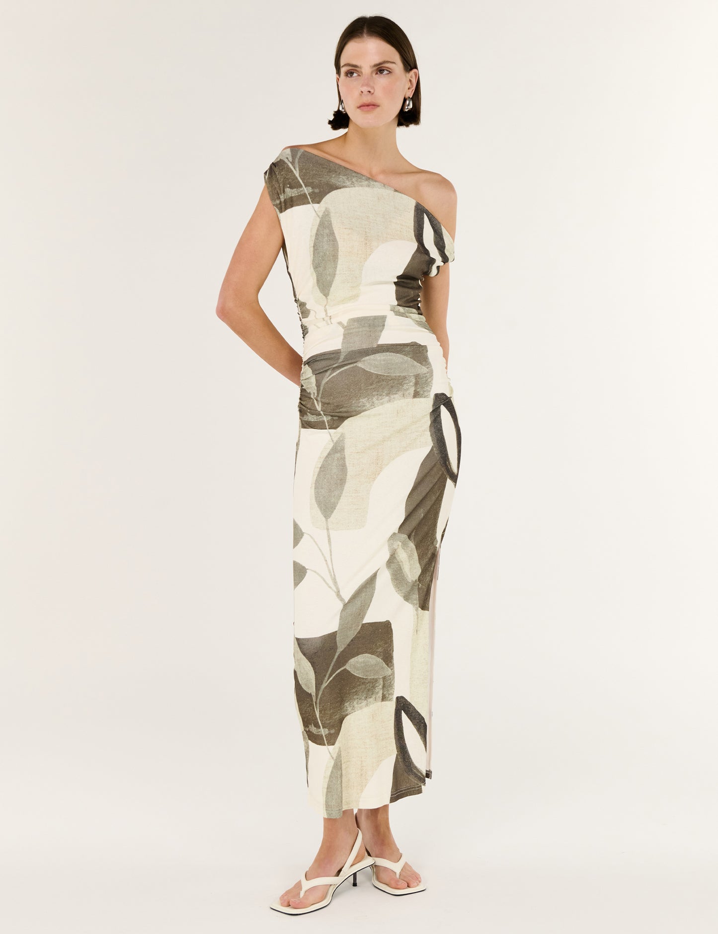 Ophiele Twist Midi Dress - Salt & Sand Clothing
