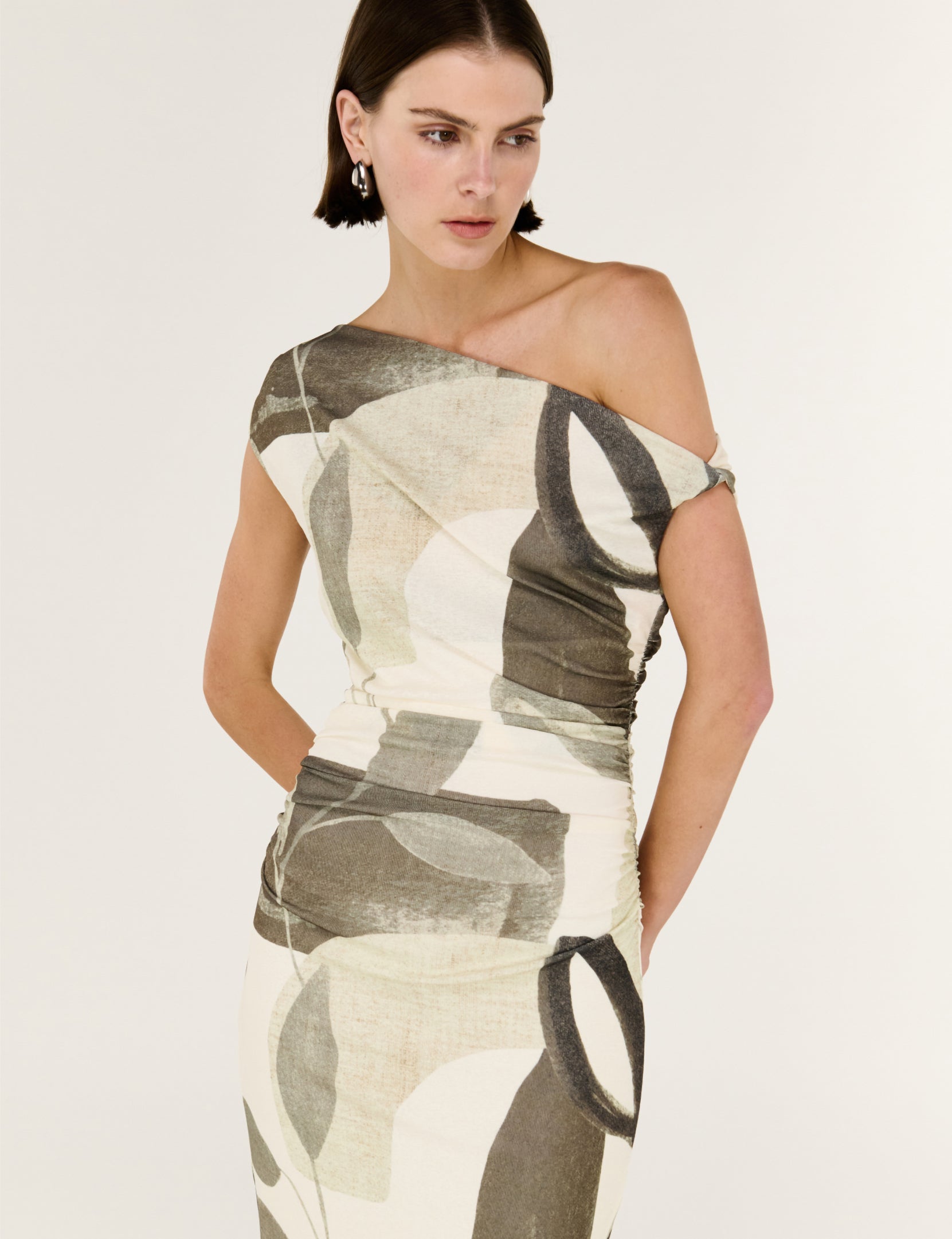Ophiele Twist Midi Dress - Salt & Sand Clothing