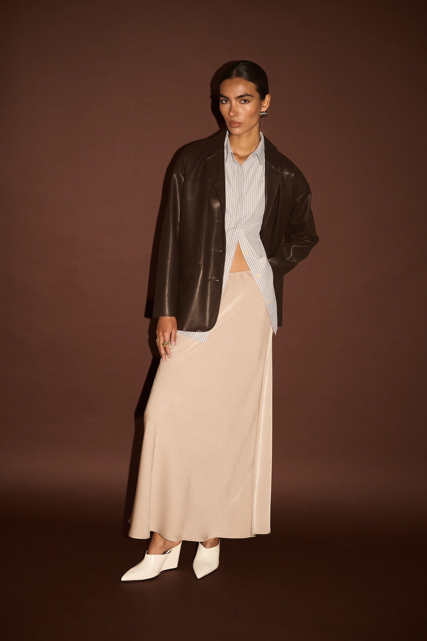 Dusk Bias Maxi Skirt - Salt & Sand Clothing