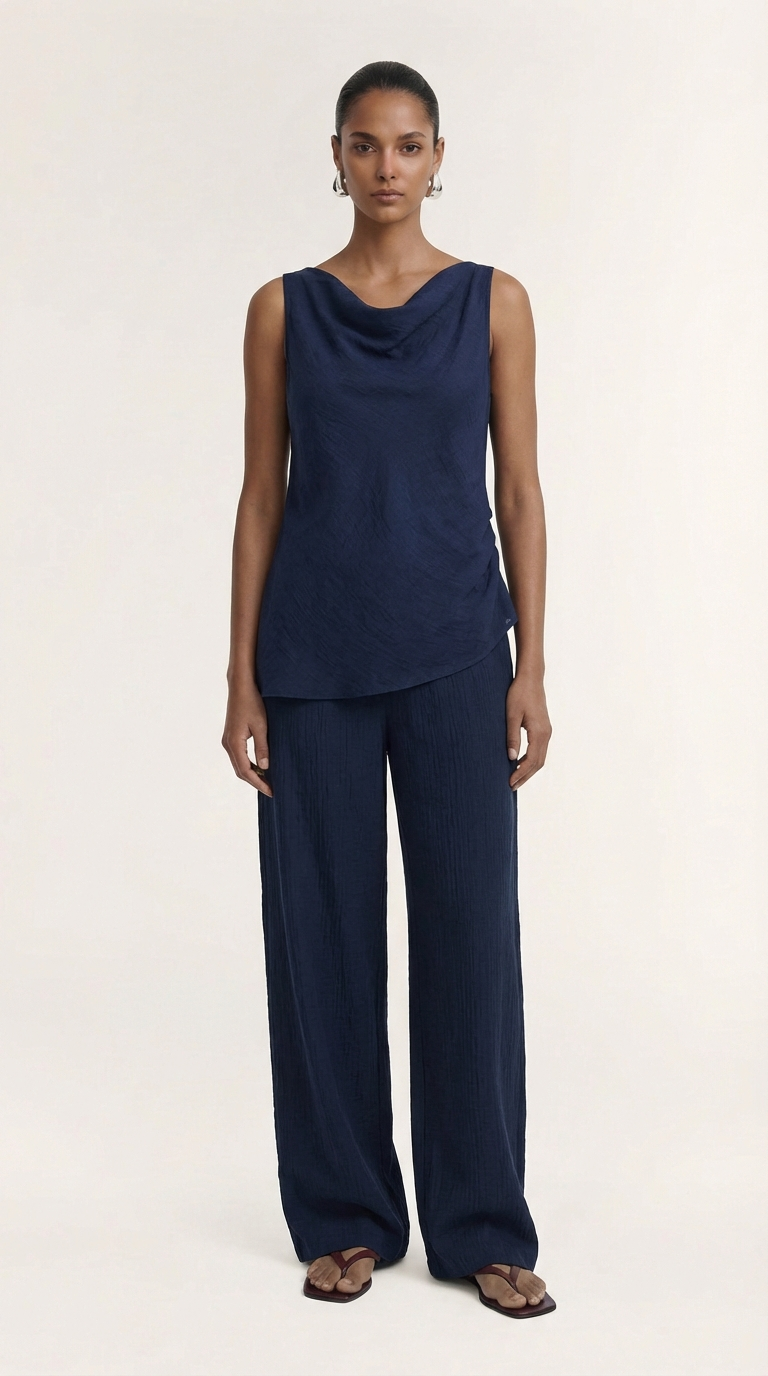 Helena Cowl Top