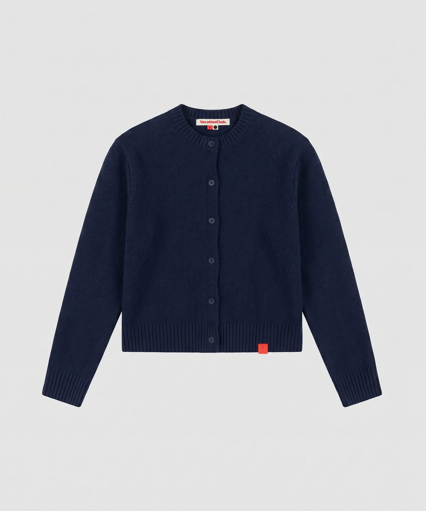 Crew Neck Cardigan