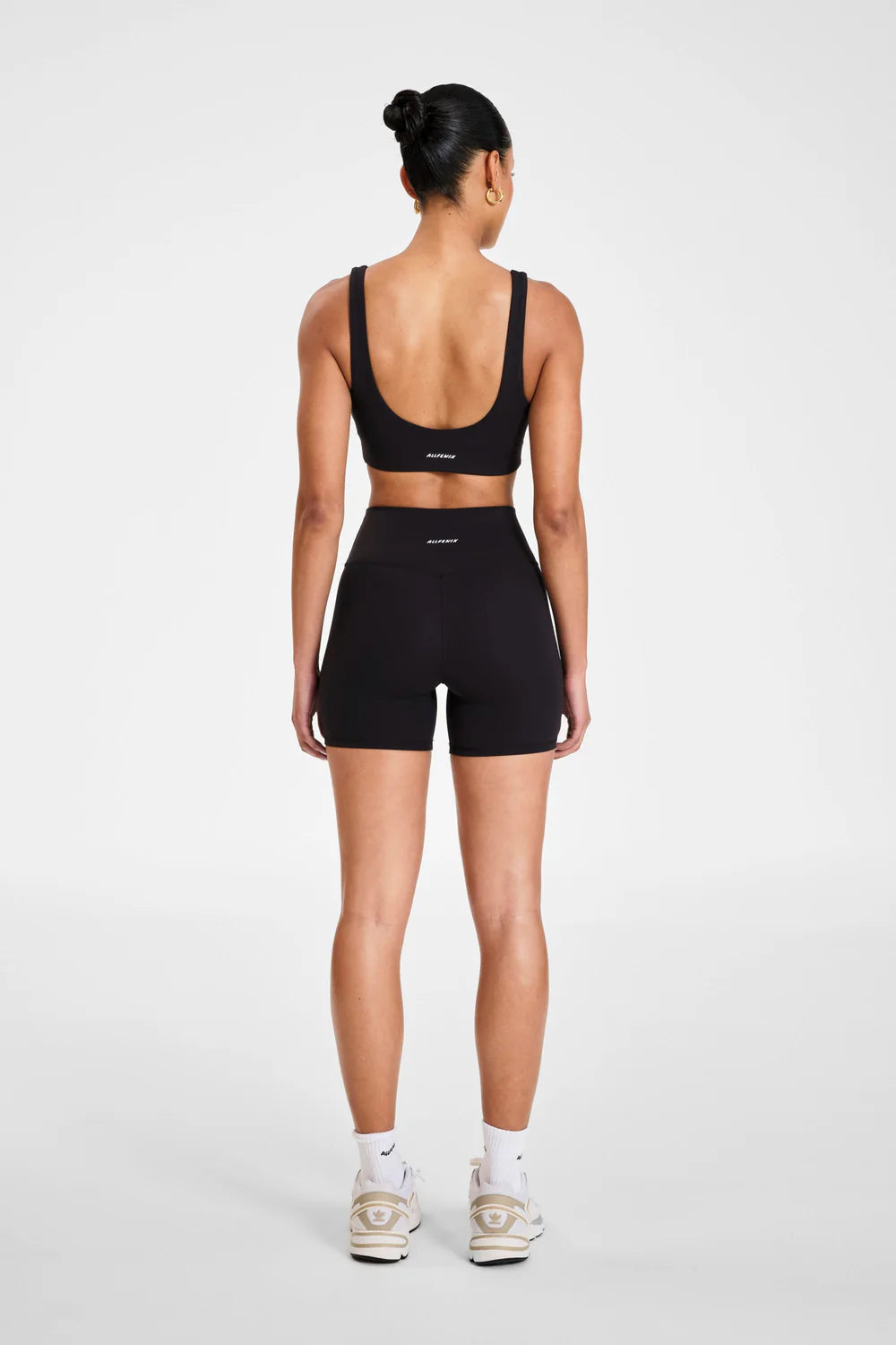 EcoSculpt Open Back Sports Bra - Salt & Sand Clothing