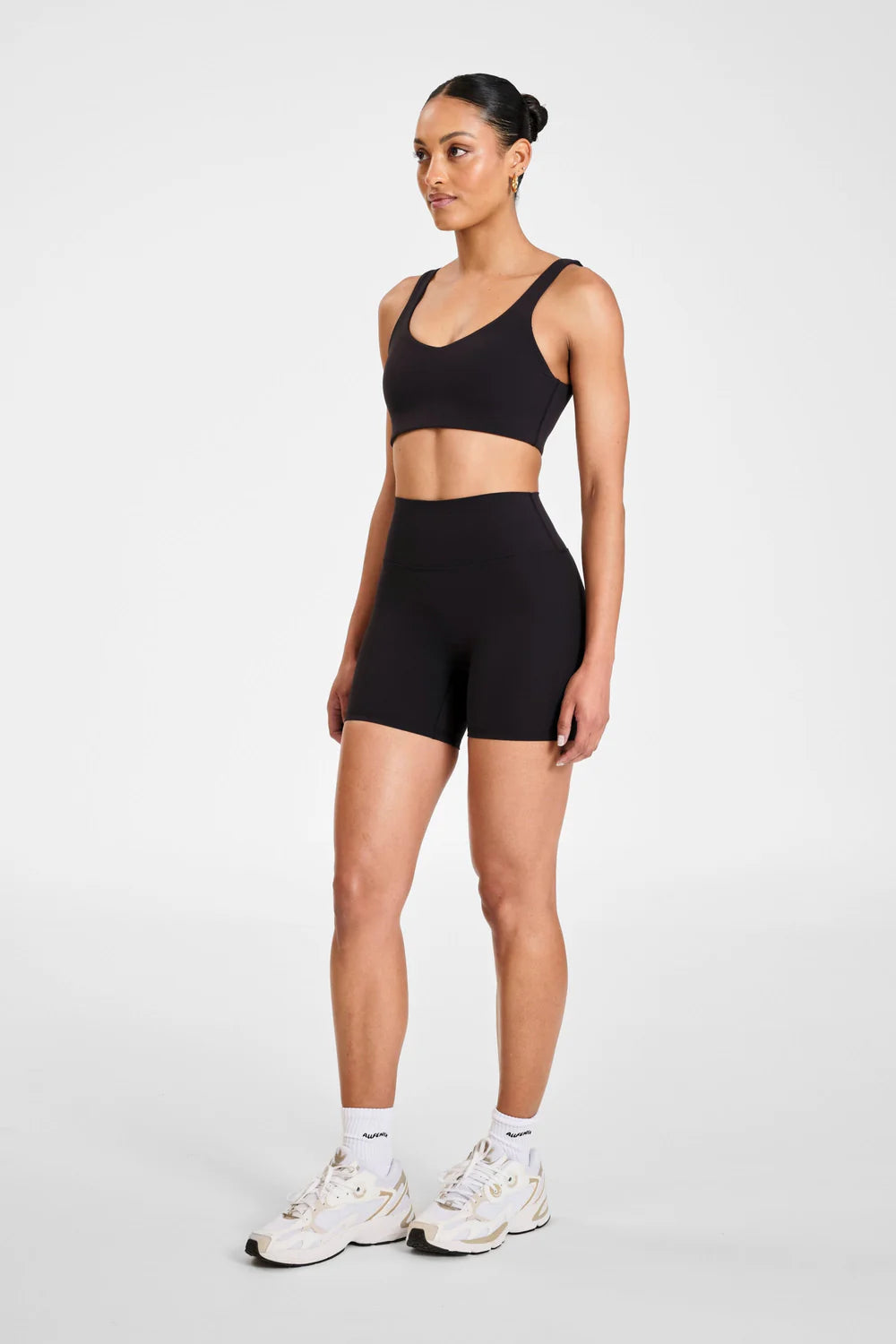 EcoSculpt Open Back Sports Bra - Salt & Sand Clothing
