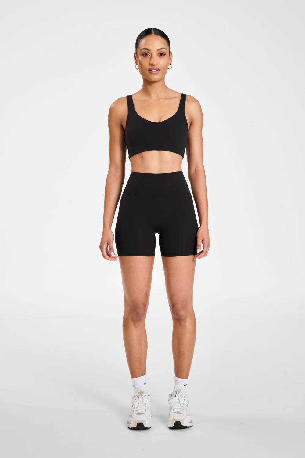 EcoSculpt Open Back Sports Bra - Salt & Sand Clothing