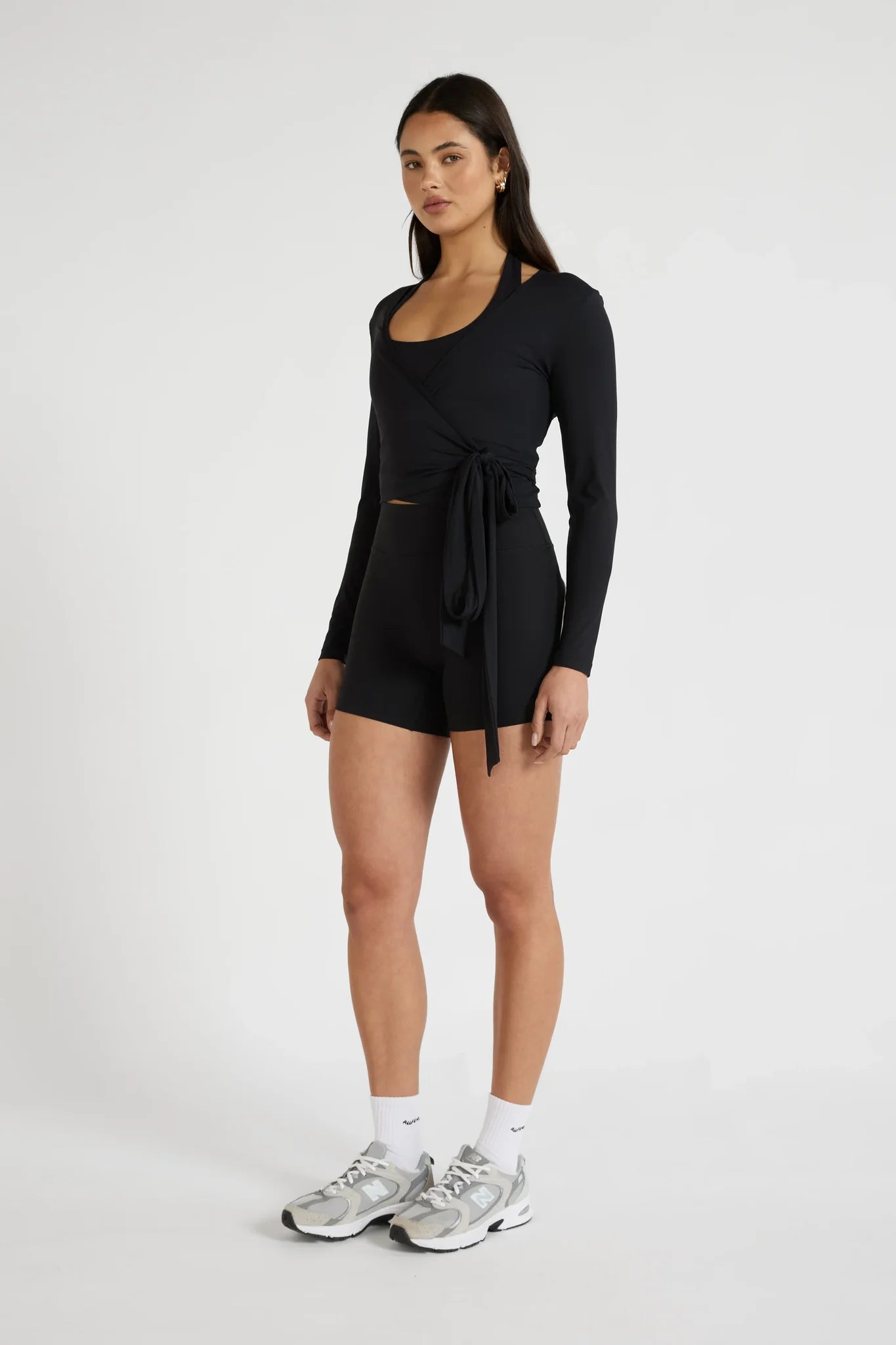 CloudCore Lite Long Sleeve Wrap Top - Salt & Sand Clothing
