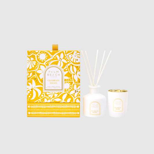 Celebrate Soleil Mini Candle & Diffuser Set