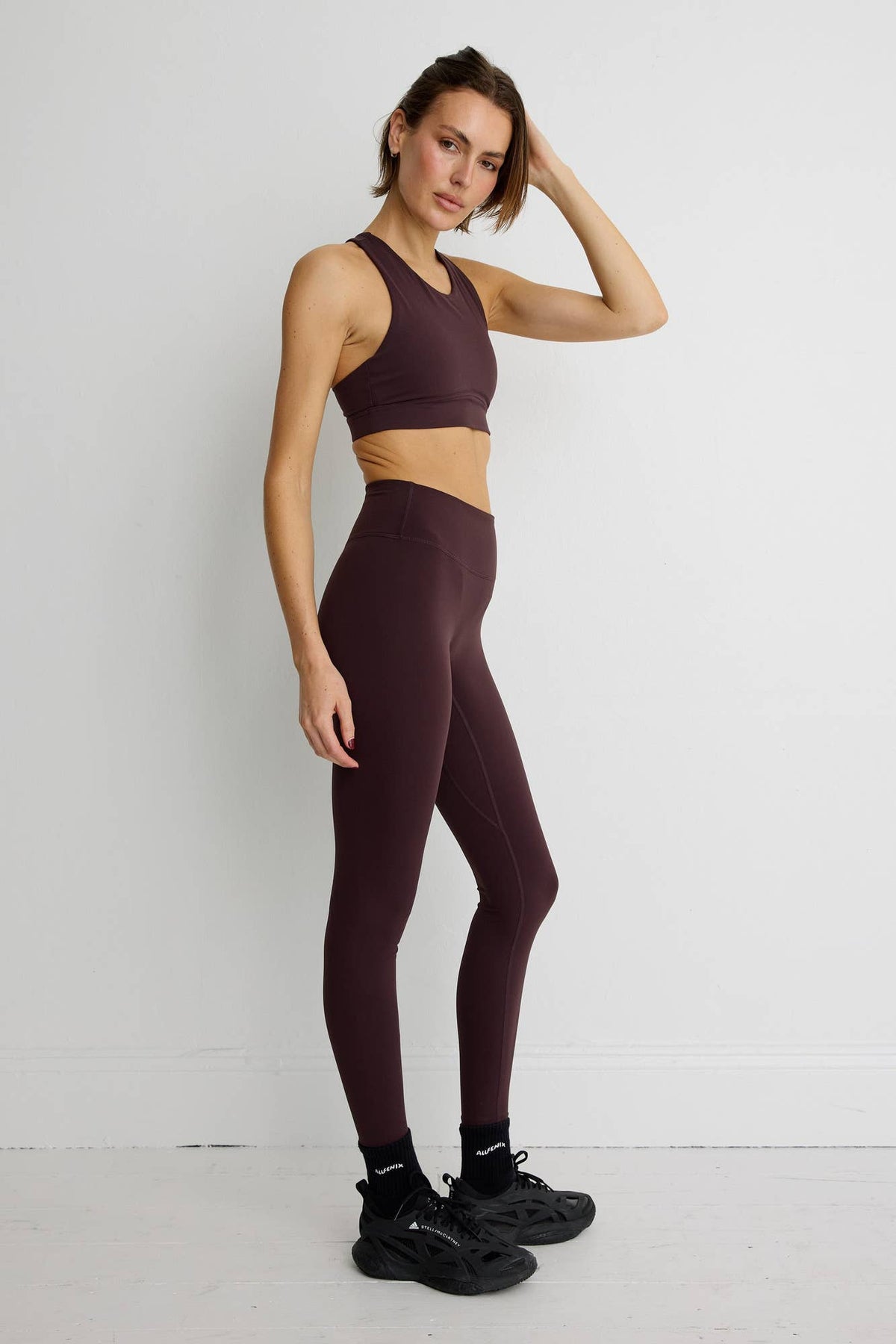 CloudCore High Neck Racer Sports Bra