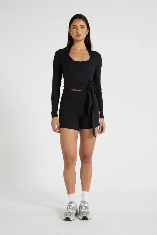 CloudCore Lite Long Sleeve Wrap Top - Salt & Sand Clothing